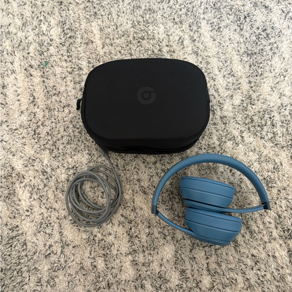 Blue Bose Headphones
